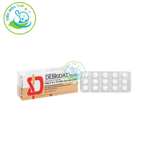 Debridat 100mg - Hộp 2 vỉ x 15 viên